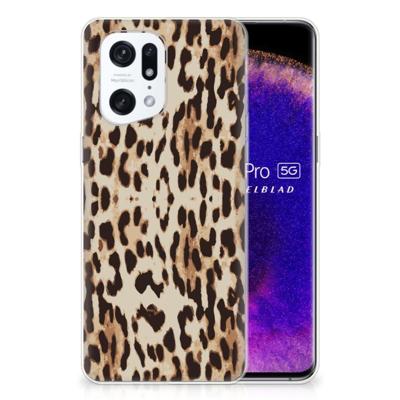 OPPO Find X5 Pro | TPU Hoesje | Leopard