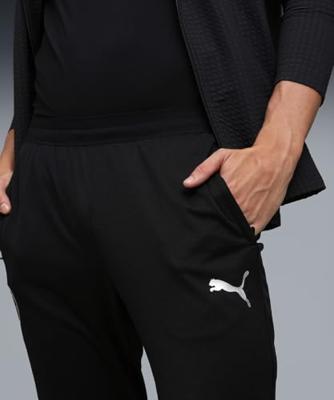 PUMA Manchester City Trainingsbroek 2025-2026 Zwart Zilver - thumbnail