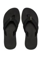 REEF Cushion Breeze Slipper Dames Black/Black 8 - thumbnail