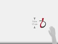 Cable Wraptor extra large XL voor kabels en snoeren makkelijk en overzichtelijk op te hangen - thumbnail