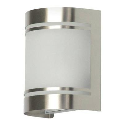 Smartwares Alicante Wandlamp â" Buitenlamp - RVS â" E27 fitting â" IP44 - 10.010.25