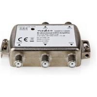 Nedis SAMP41148ME Catv Versterker Max. 12 Db Versterking 85 - 1218 Mhz 4 Uitgangen Retourkanaal -7,5 Db 5 - 65 Mhz F - thumbnail