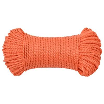 Werktouw 6 mm 50 m polypropeen oranje - thumbnail