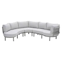 Matera L/D set 3-delig taupe/rope sand/vally sand - thumbnail