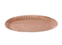HBX Natural Living Tray metaal 24x41xh3,5cm rose - thumbnail