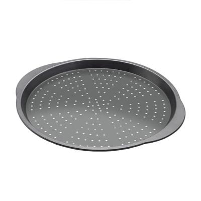Metaltex Dolceforno Pizzabakplaat 36x31.5x1.8 cm Zwart