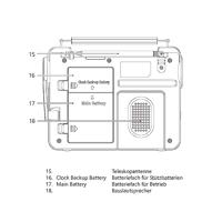 Silva Schneider SOS 223 BT Noodradio VHF (FM), Middengolf, Korte golf Noodradio, AUX, Korte golf, FM, Middengolf, USB Handslinger, Leeslamp, Oplaadbaar - thumbnail