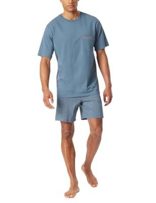 Schiesser Schiesser Pyjama Short graphite 180261 58/3XL