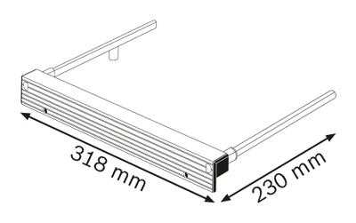 Bosch Professional Parallel Geleider GKT 55 GCE Systeem Accessoires - 1600Z0000X