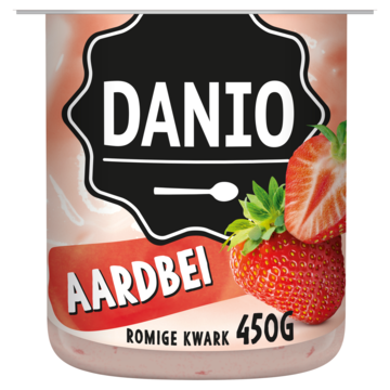 Danio Romige Kwark Aardbei 450g bij Jumbo Danio Romige Kwark Aardbei 450g bij Jumbo