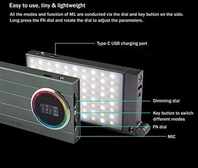 Godox M1 Mobile RGB LED light(Grey body)
