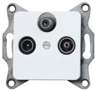 Kopp 915813089 Televisie, radio, satelliet Inzetstuk Europa Arctisch-wit, Mat 1 stuk(s) - thumbnail