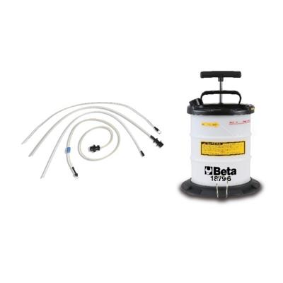 Beta 1879 6 Handmatig bediende vloeistof afzuigapparaat | 6 l - 018790000 - 018790000