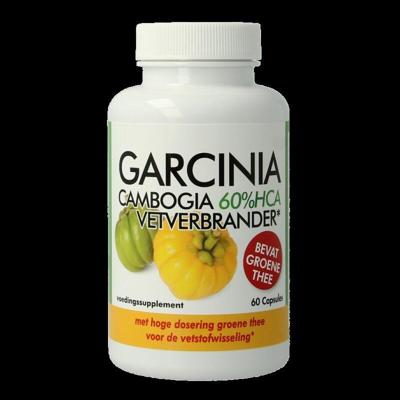 Garcinia cambogia 60% HCA vetverbrander 60 Capsules