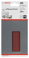 Bosch Accessories Expert for Wood 2608605302 Oscillerend schuurpapier Met klittenband, Geperforeerd Korrelgrootte (num) 40 (l x b) 185 mm x 93 mm 10 stuk(s) - thumbnail