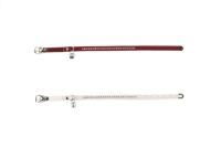 Kattenbandje Swarovski - Rood - thumbnail