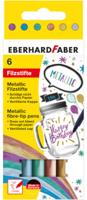 6 Metallic viltstiften Eberhard Faber 551006 - thumbnail