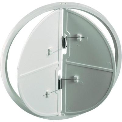 Wallair N40819 Terugstroomklep Geschikt voor buisdiameter: 10 cm Wit