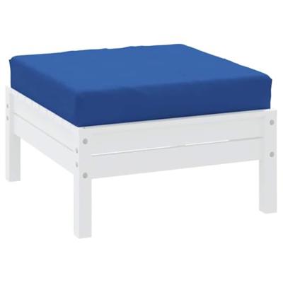 VidaXL Palletkussen 60x60x8 cm oxford stof blauw