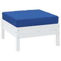 VidaXL Palletkussen 60x60x8 cm oxford stof blauw - thumbnail