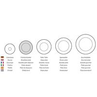 VILLEROY & BOCH - Mariefleur Gris Basic - Ovaal Ontbijtbord 23x19cm - thumbnail