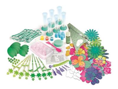 Clementoni idea geurbloemen maken knutselset, 8 bloemen Clementoni idea geurbloemen maken knutselset, 8 bloemen