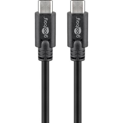 HL HL66507 USB-kabel USB 3.2 Gen 1 (3.1 Gen 1) 1,5 m USB C Zwart