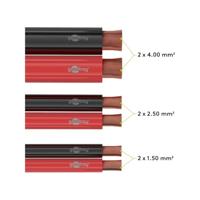 Luidsprekersnoer 2 x 1.5qmm rood/zwart - 1394552 - thumbnail