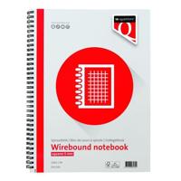 Spiraalblok Quantore A4 ruit 5mm 100vel 70gr | 5 stuks - thumbnail