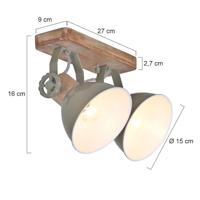 Mexlite Spot gearwood 7969g groen - thumbnail