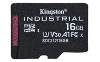 Kingston Industrial microSDHC 16GB geheugenkaart - thumbnail