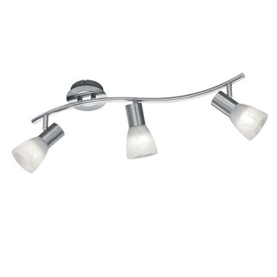 Trio Moderne plafondspotLevisto 3-lichts nikkel mat - 871010307