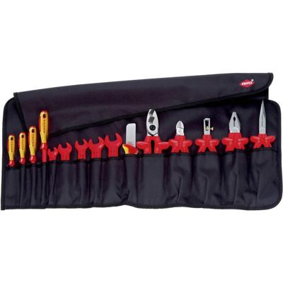 Knipex Gereedschaproltas 15-delig VDE - 98 99 13 - 989913 Knipex Gereedschaproltas 15-delig VDE - 98 99 13 - 989913