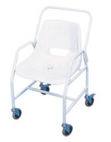 Douchestoel mobiel verstelbare zithoogte - thumbnail
