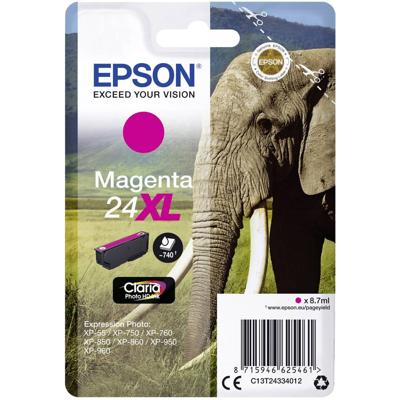 Epson Inktcartridge 24XL Origineel Magenta C 13 T 24334012