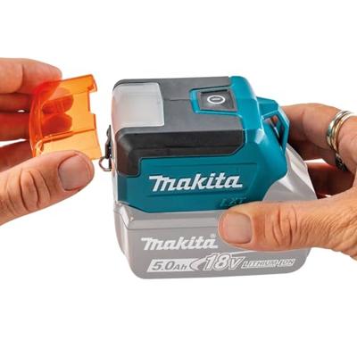 Makita DML817 Accu Zaklamp blok met USB 14,4 - 18V - thumbnail