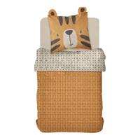 Dekbedovertrek set TODAY Mosterd 140 x 200 cm - thumbnail