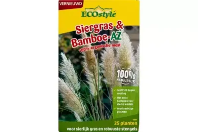 Ecostyle Siergras&bamboe-az 800g