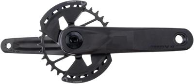 SRAM crankstel "eagle 70 transmission" krg 70 eagle tt dub 165mm 32 z. steel black