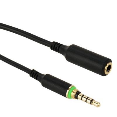 Waterdichte bescherming hoofdtelefoon Adapter plug vervangende 3.5mm vrouwtje naar mannetje kabel met afsluitkap voor iPhone 6 & 6 Plus, Lengte: 14cm