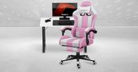 Huzaro Force 4.7 Pink Mesh gamingstoel - thumbnail