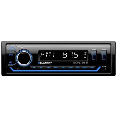 Blaupunkt BPA 1124 DAB BT - Autoradio - DAB+ Tuner/RDS Tuner - Retro - 1-Din - Bluetooth - Handsfree - 4x50W