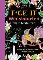 Deltas F*ck it - wenskaarten om in te kleuren - thumbnail