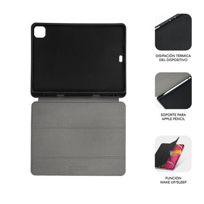 Tablet kap Subblim SUBCST-5SC351 iPad Pro 11" (1st, 2nd, 3rd Gen) Zwart - thumbnail