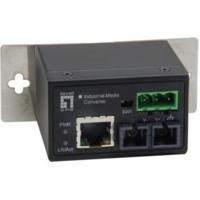 Level One 10/100BaseT to 100Base-FX Transceiver (2 km, MMF, RJ-45, ST) - thumbnail