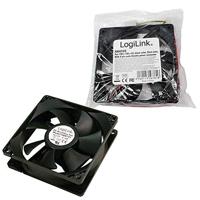 LogiLink FAN103 PC-ventilator Zwart (b x h x d) 120 x 120 x 25 mm - thumbnail