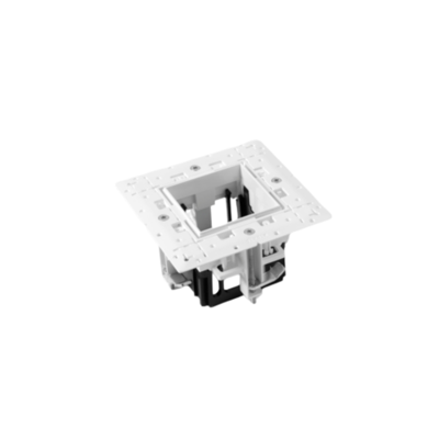 Modular - Qbini Frame Recessed Trimless 1x wit mat