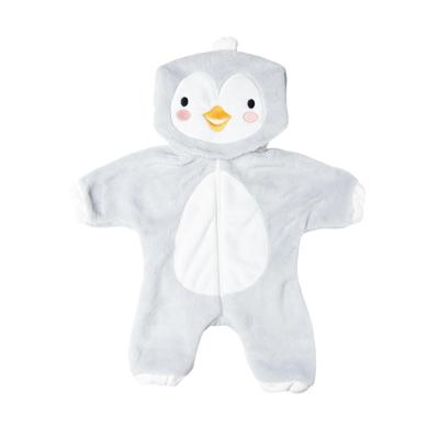 Heless Poppenoutfit onesie pinguin, 35-45 cm