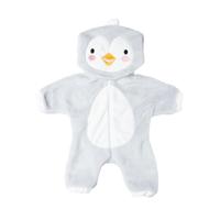 Heless Poppenoutfit onesie pinguin, 35-45 cm - thumbnail
