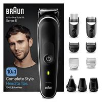 Braun Braun All-in-One Style Kit MGK5440 Baardtrimmer, Tondeuse, Bodygroomer Zwart - thumbnail